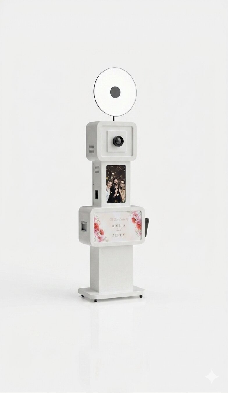 MAXLY Fotobox in Weiß